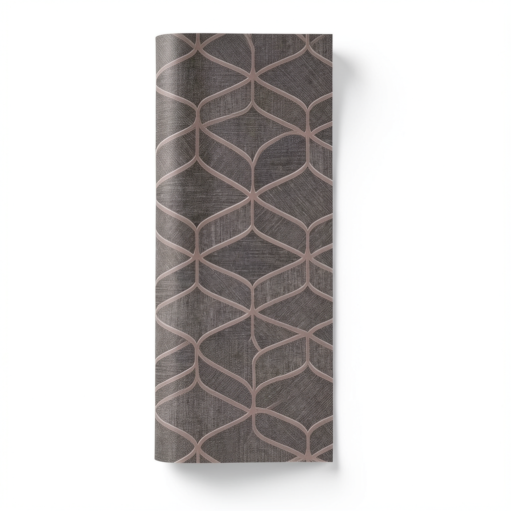 Italian Wall Decoration 10m x 0.53m Brown, Model 63038