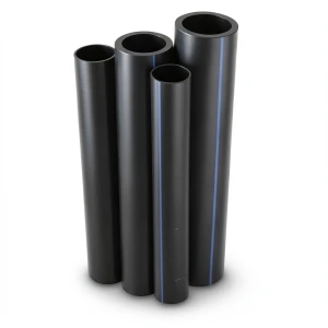 HDPE Pipes PE 100 Pressure 10 Bar Outside Diameter 450 mm Thickness 26.7 mm Black | NEPROPLAST