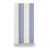 Striped Wallpaper Beige with Blue, 10m Length, 0.53m Width - Image 1