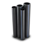 HDPE Pipes PE 100 Pressure 10 Bar Outside Diameter 500 mm Thickness 29.7 mm Black | NEPROPLAST