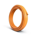 لفة أنابيب بلاستيك HDPE ضغط 6 بار [PE 100] قطر خارجي 125 مم سماكة 7.1 مم لون برتقالي