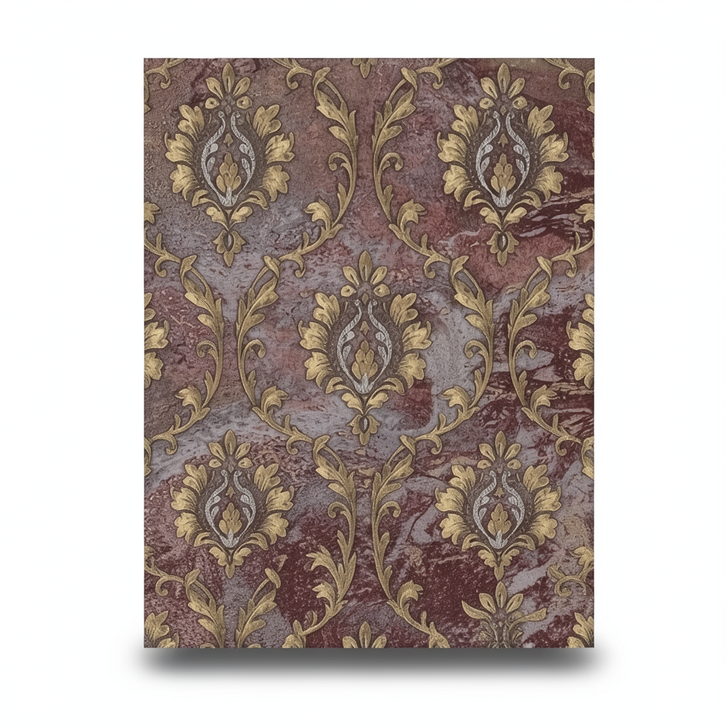 Italian Classic Wall Covering 10m x 1.06m Brown, Model 83617