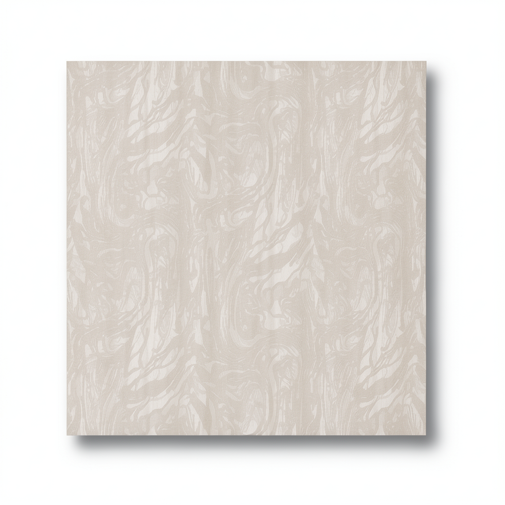 Wall Decoration Patterned Design 10 m x 1.06 m Beige, Model 44407