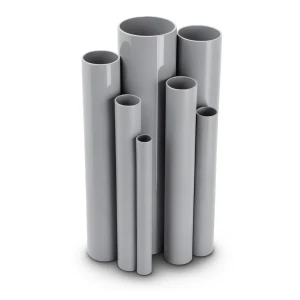 UPVC Pipes Nominal Pressure 12 Bar Outside Diameter 21.2 mm Thickness 1.5 mm Gray
