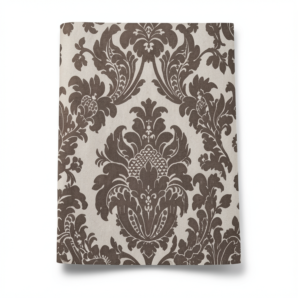 Italian Wallpaper Brown Color 10m x 0.53m, Model 63027