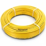 أنابيب HDPE نيبروبلاست PE 100 ضغط 6 بار قطر خارجي 75 مم سمك 2.8 مم لون أصفر 