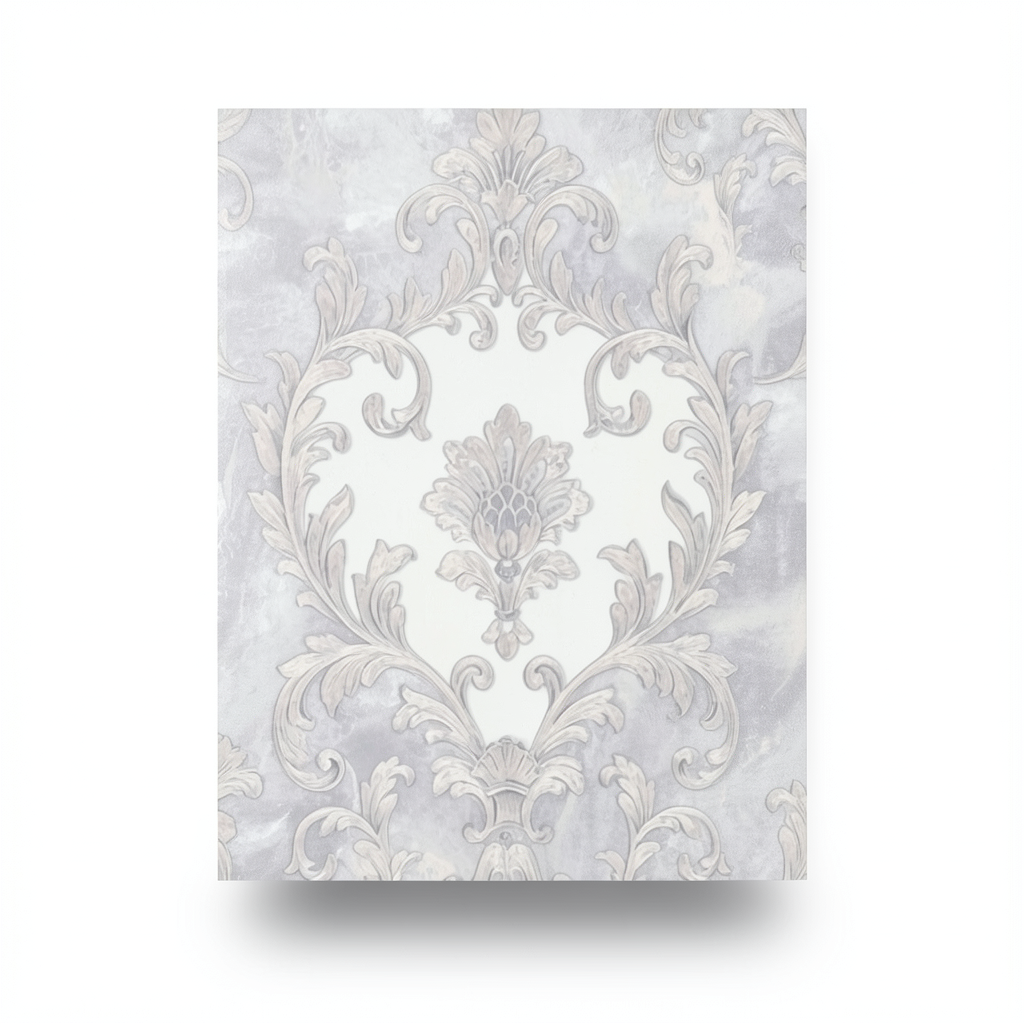 Italian Classic Wall Covering 10m x 1.06m Pale Gray, Model 83603