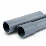انابيب UPVC لانظمة الصرف الصحي الوطني ضغط 12.5 بار  قطر خارجي 140 مم سمك 6.7 مم لون رمادي
