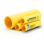 مواسير HDPE نيبروبلاست PE 100 ضغط 6 بار قطر خارجي 280 مم سمك 10.2 مم لون أصفر 