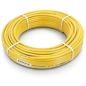HDPE Pipes PE 100 Pressure 10 Bar 50 mm Diameter 3 mm Thickness Yellow | NEPROPLAST