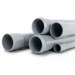 UPVC Pipes Plasco Brand Nominal Pressure 16 Bar Outside Diameter 32 mm Thickness 2.4 mm Gray Colour