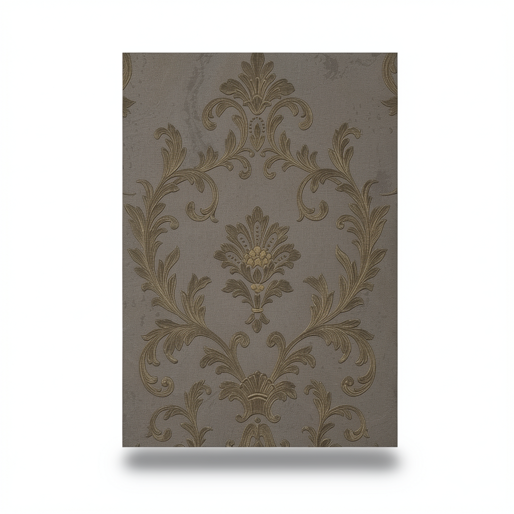 Classic Wallpaper Dark Beige 10m x 1.06m, Model 83607