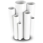 مواسير UPVC ضغط 32 بار قطر خارجي 21.5 مم سمك 3.3 مم لون أبيض