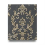 Italian Classic Wallpaper 10m x 1.06m Dark Gray, Model 83611