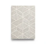 Italian Wallpaper Geometric Design 10m x 0.53m Beige