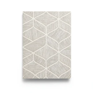 ورق جدران ايطالي تصميم هندسي 10 م × 0.53 م لون بيج