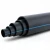 HDPE Plastic Pipe  PN 8 Bar [PE 80] OD 450 mm  SDR 17  Color Black with Blue Stripes | Almona Factory