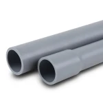 مواسير UPVC لانظمة الصرف الصحي ضغط 20 بار قطر خارجي 63 مم سمك 5.8 مم لون رمادي