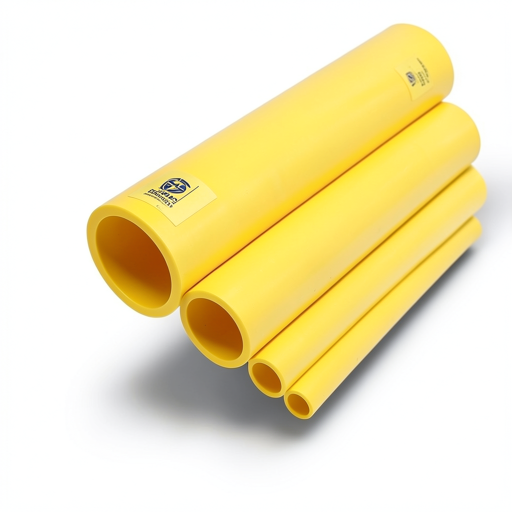 HDPE Pipes PE 100 Pressure 16 Bar Outside Diameter 280 mm Thickness 25.4 mm Yellow | NEPROPLAST