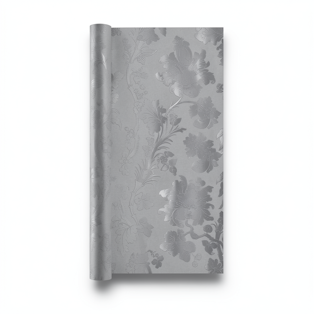 German Wall Covering 10m x 0.73m Gray Color, Model 517859