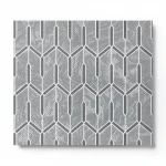Italian modern wall covering, size 10m x 0.73m, gray color, model 44835