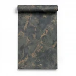 Wall decoration marble design, size 10 m x 1.06 m, dark gray color, model 46732