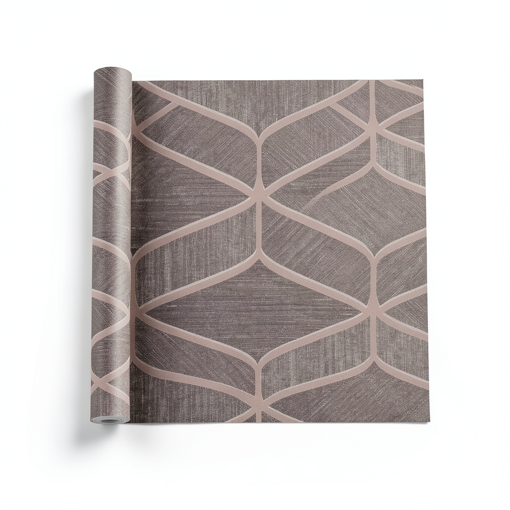 Italian Wall Decoration 10m x 0.53m Brown, Model 63038