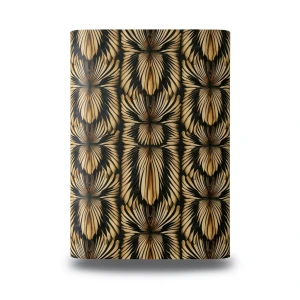 ورق جدران ايطالي بني مع اسود تصميم كلاسيك 10 م×1.06 م موديل RC19001