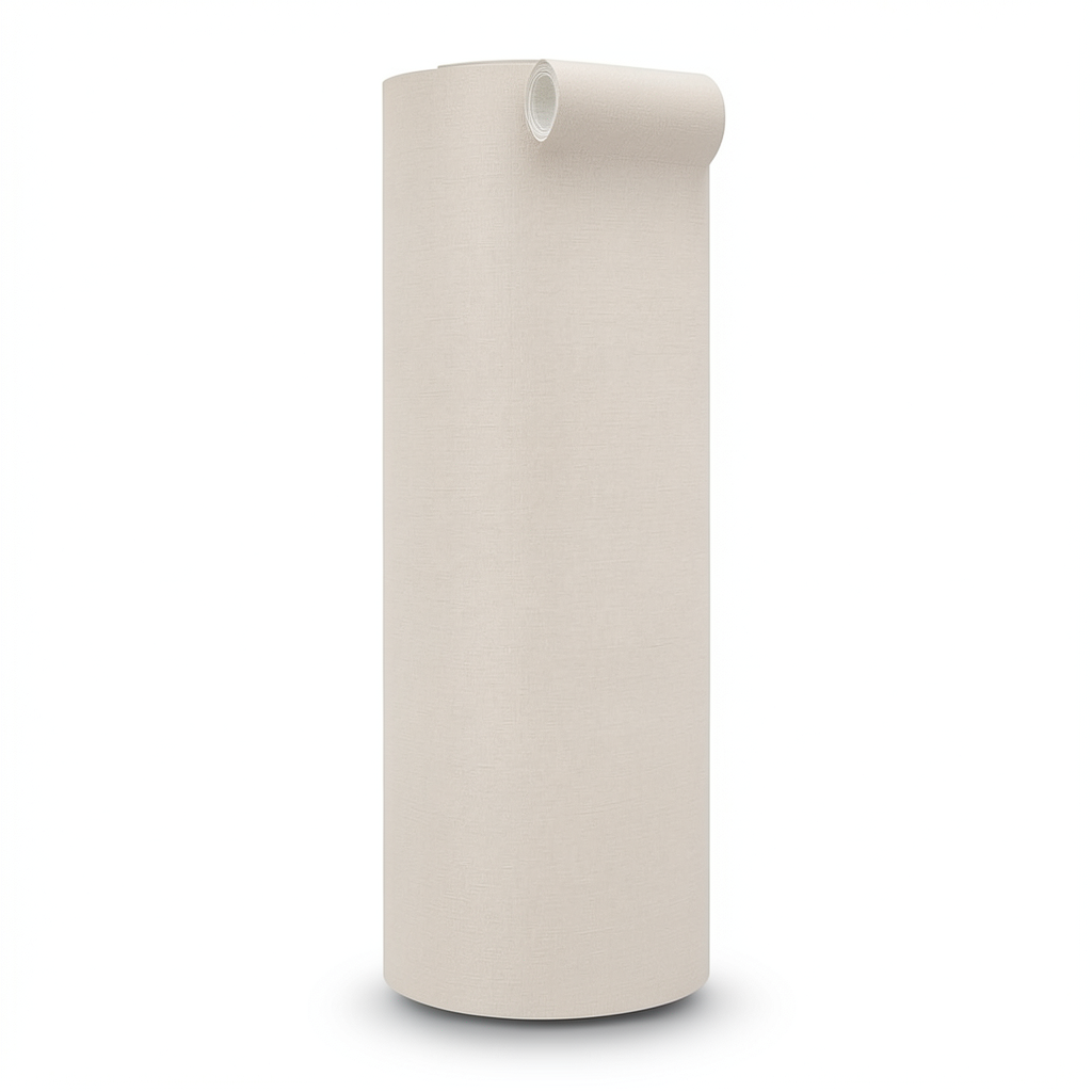 German Plain Wallpaper 10m x 0.53m Beige, Model 448559