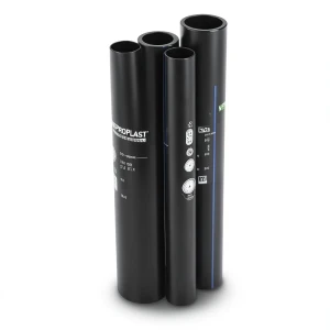 HDPE Pipes PE 100 Pressure 10 Bar Outside Diameter 630 mm Thickness 37.4 mm Black | NEPROPLAST
