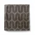 Modern Italian wallpaper, dark brown color, length 10 m, width 0.73 m, model 44846