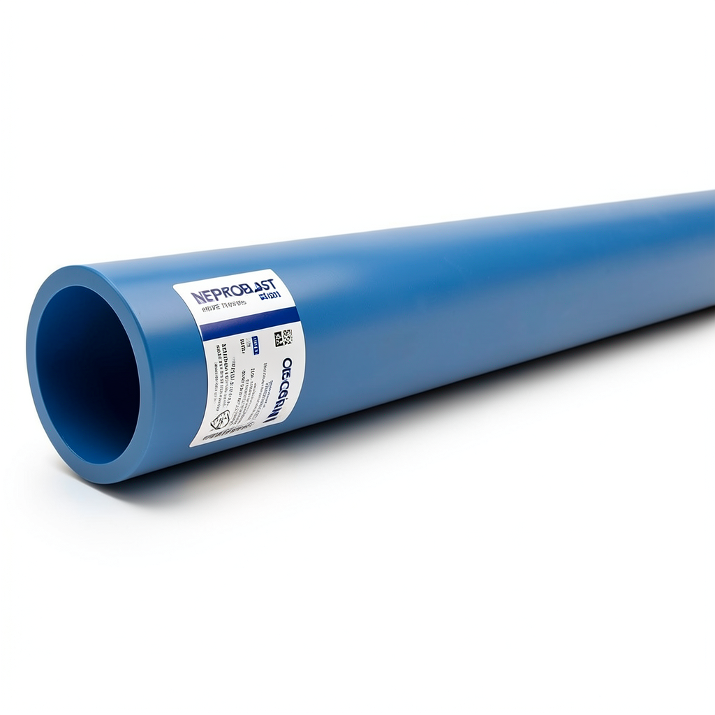 Neproplast HDPE Pipes PE 100 Pressure 10 Bar Outside Diameter 400 mm Thickness 23.7 mm Blue | NEPROPLAST