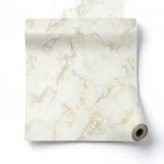 Italian Wallpaper marble design 10m x 1.06m, light beige, model 46731