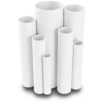 مواسير UPVC ضغط اسمي 45 بار قطر خارجي 21.5 مم سمك 4.3 مم لون أبيض