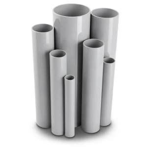 UPVC Pipes Nominal Pressure 45 Bar Outside Diameter 21.5 mm Thickness 4.3 mm Gray