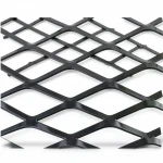 Hot Rolled (Black) Steel Expanded Metal Mesh   Thickness 1.8 mm Width 2.44  meter Length 7 M | Bait Al Tatawor Company
