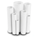 مواسير UPVC قطر خارجي 40 مم سمك 1.8 مم لون أبيض