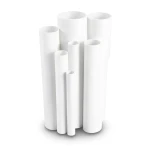 مواسير UPVC قطر خارجي 50 مم سمك 1.8 مم لون أبيض