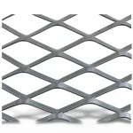 Hot Rolled (Black) Steel Expanded Metal Mesh   Thickness 5.8 mm Width 2.44  meter Length 1 M | Bait Al Tatawor Company