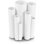 مواسير UPVC قطر خارجي 110 مم سمك 2.2 مم لون أبيض