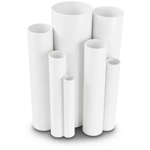 UPVC Pipes Outside Diameter 110 mm Thickness 2.2 mm White