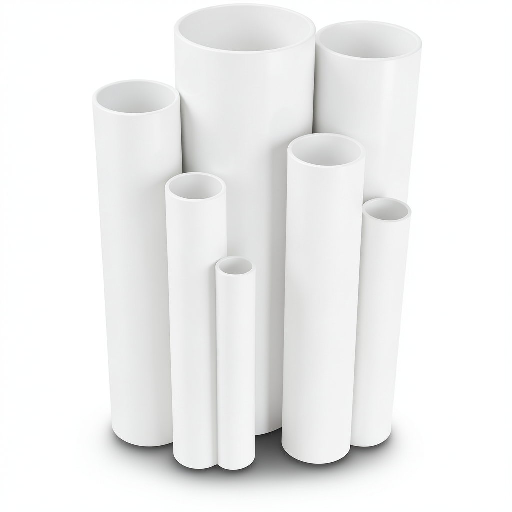 مواسير UPVC قطر خارجي 110 مم سمك 2.2 مم لون أبيض