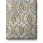 Classic Wallpaper Gray and Gold, 10m x 1.06m, Model 83652
