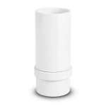 مواسير UPVC قطر خارجي 125 مم سمك 2.5 مم لون أبيض