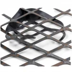 Hot Rolled (Black) Steel Expanded Metal Mesh   Thickness 4.8 mm Width 2.44  meter Length 3 M | Bait Al Tatawor Company
