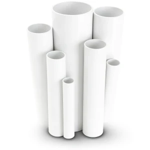 مواسير UPVC قطر خارجي 250 مم سمك 6.1 مم لون أبيض