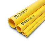 HDPE Pipes PE 100 Pressure 16 Bar 400 mm Diameter 36.3 mm Thickness Yellow | NEPROPLAST