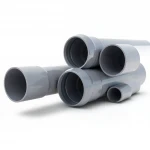 UPVC Pipes Plasco Nominal Pressure 6 Bar Outside Diameter 630 mm Thickness 18.4 mm Gray Colour