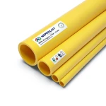 HDPE Pipes PE 100 Pressure 16 Bar 450 mm Diameter 40.9 mm Thickness Yellow | NEPROPLAST