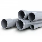 UPVC Pipes Plasco Nominal Pressure 4 Bar Outside Diameter 75 mm Thickness 1.8 mm Gray Colour